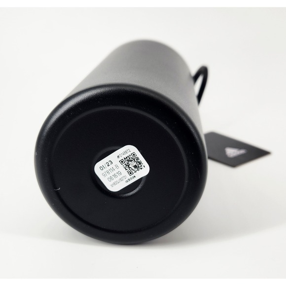 Adidas Stainless Steel 1L Metal Water Bottle Black Silver New Tagged - Picture 4 of 4